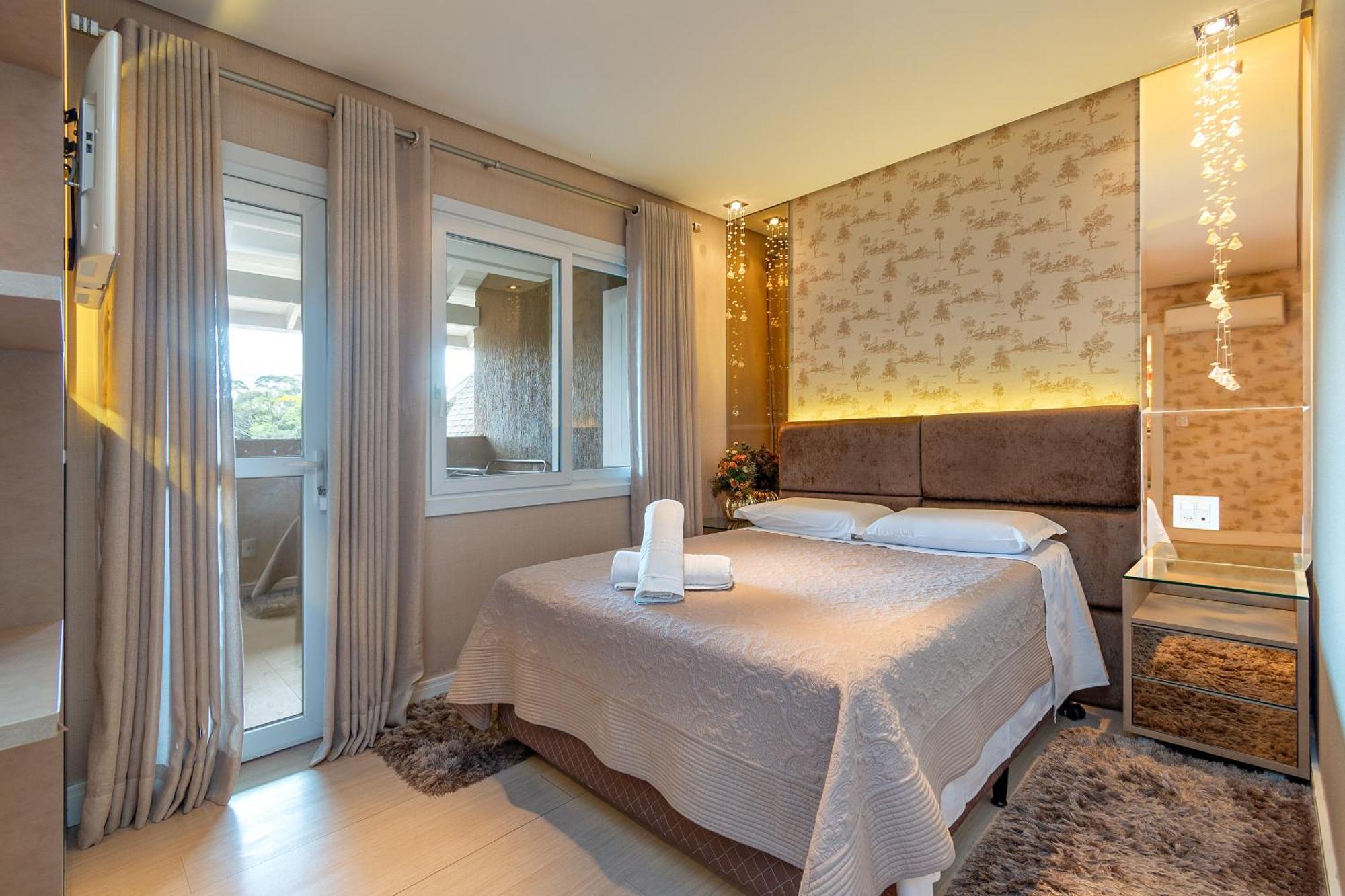 Luxuoso Apartamento Central Para 10 Pessoas Gramado Exterior foto