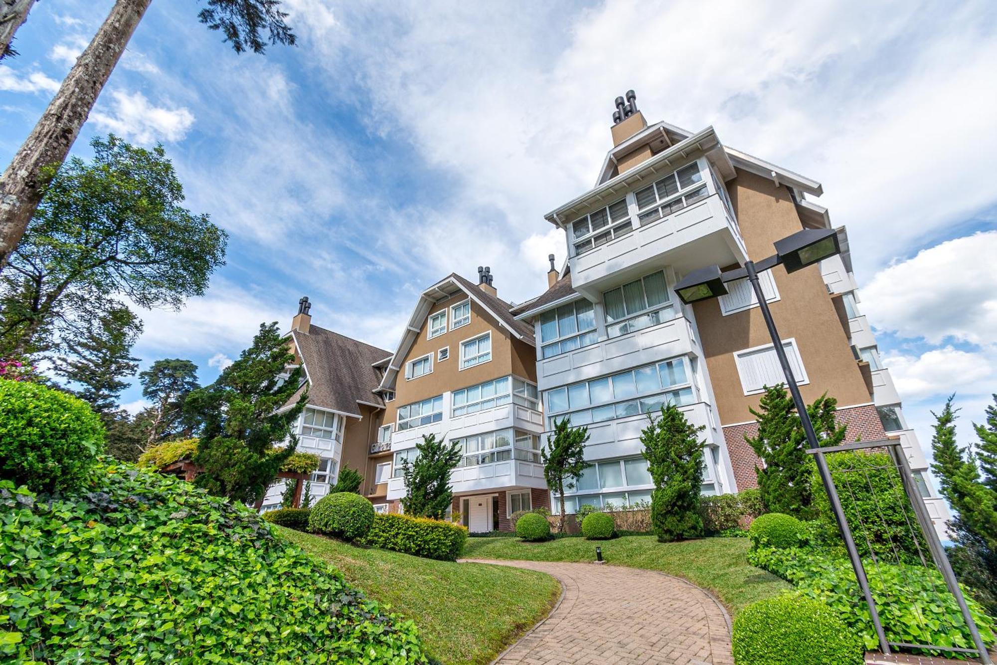 Luxuoso Apartamento Central Para 10 Pessoas Gramado Exterior foto