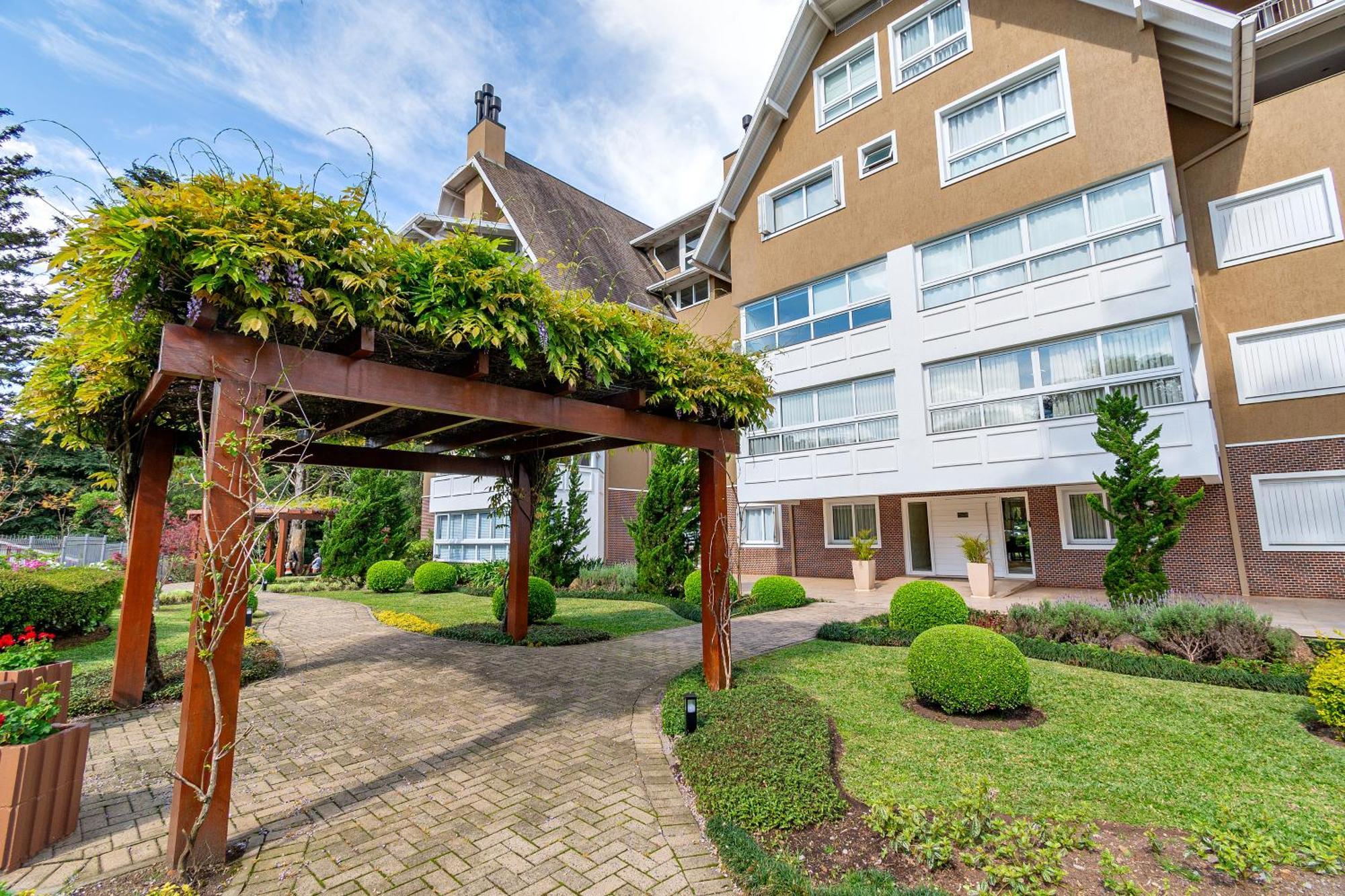 Luxuoso Apartamento Central Para 10 Pessoas Gramado Exterior foto