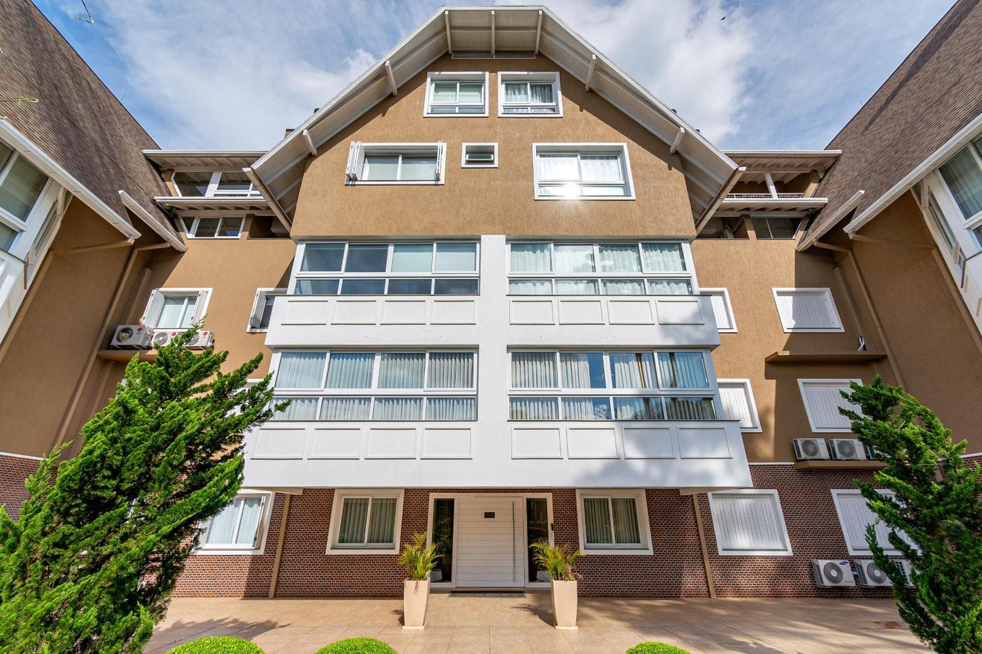 Luxuoso Apartamento Central Para 10 Pessoas Gramado Exterior foto