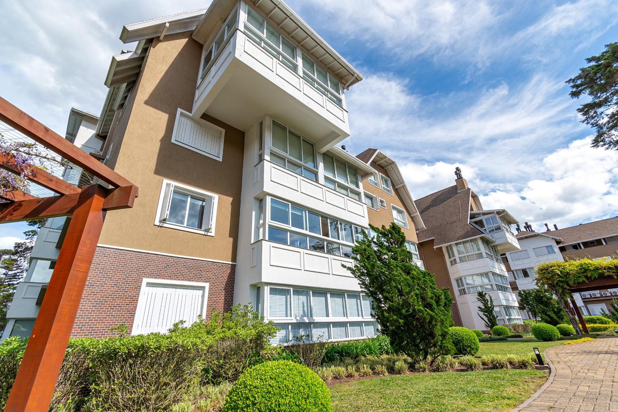 Luxuoso Apartamento Central Para 10 Pessoas Gramado Exterior foto